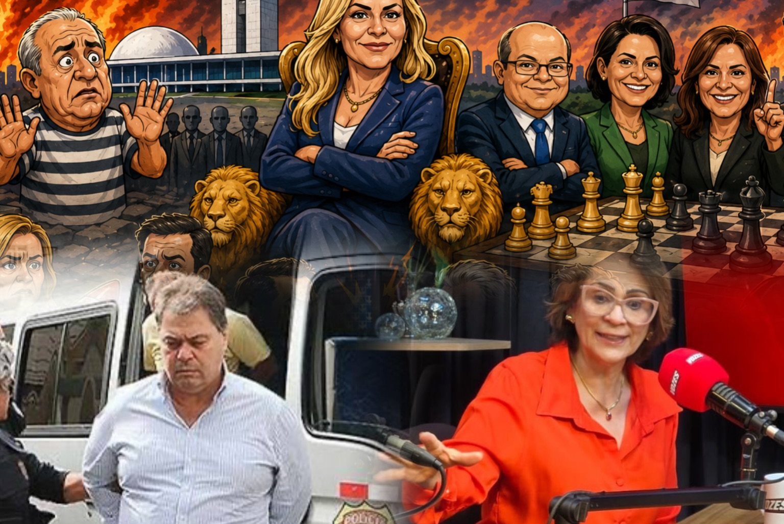 Disputa por poder incendeia os bastidores da política brasiliense 
