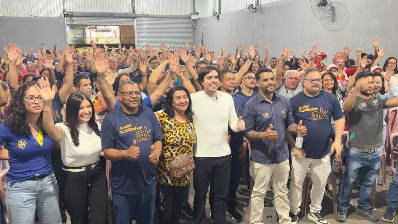 André Kubitschek reúne lideranças em Samambaia e fortalece pré-candidatura a deputado distrital