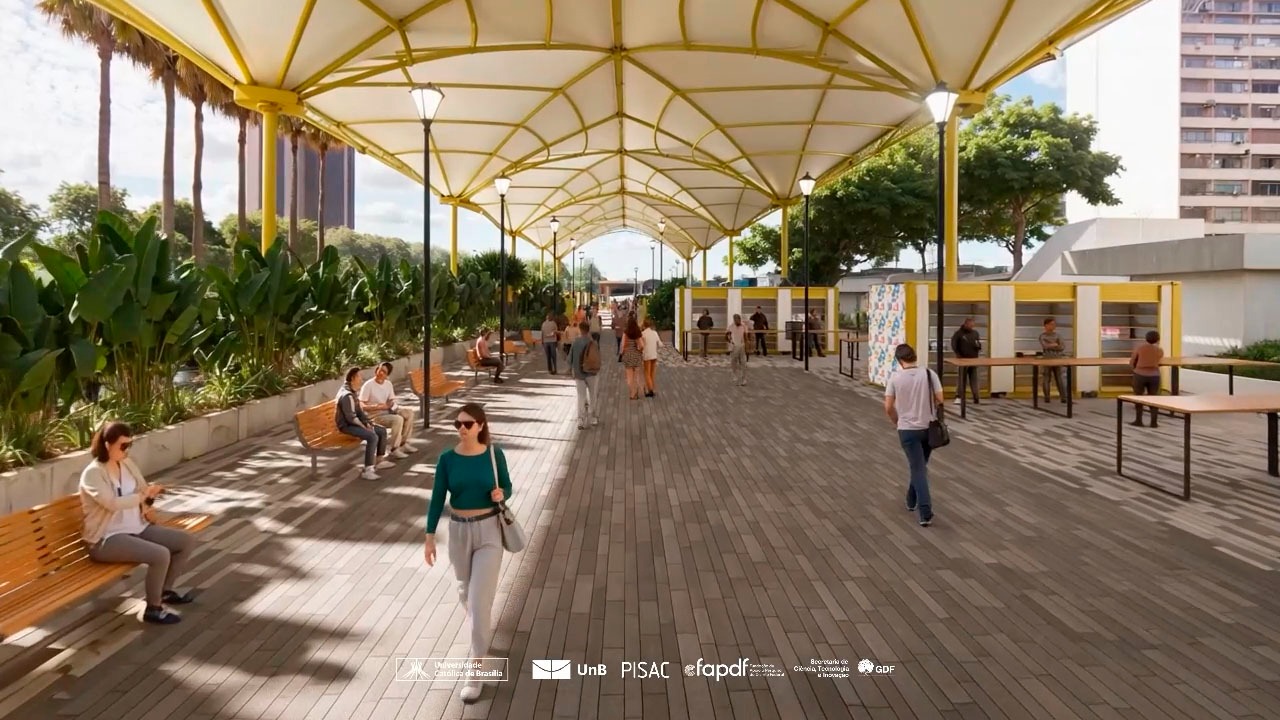 Estudo propõe moradias e Polo Tecnológico para transformar o Setor Comercial Sul de Brasília