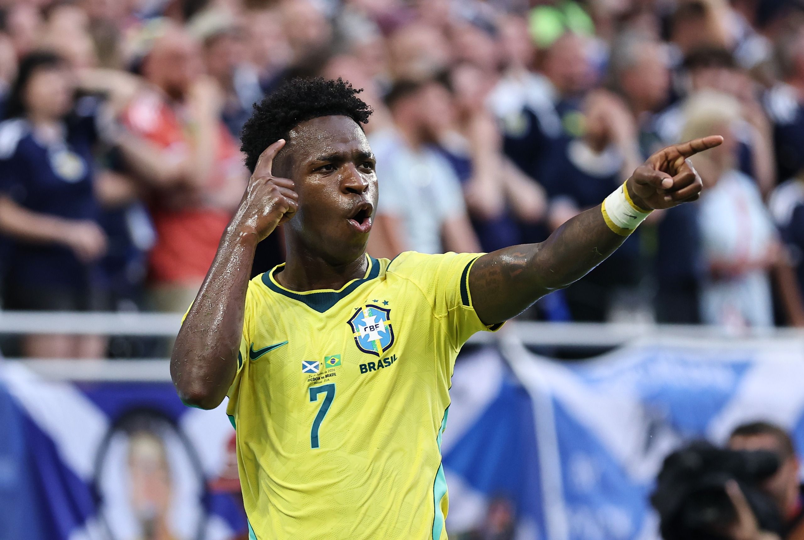 Copa do Mundo 2026: Seleção brilha com Vini Jr. e garante liderança ao bater a Escócia