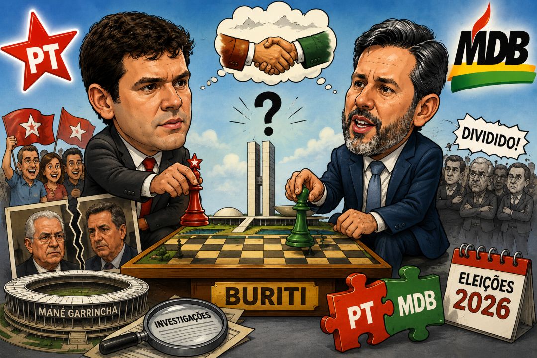 Cúpula do PT e MDB avaliam eventual chapa ao Buriti com Leandro Grass e Rafael Prudente