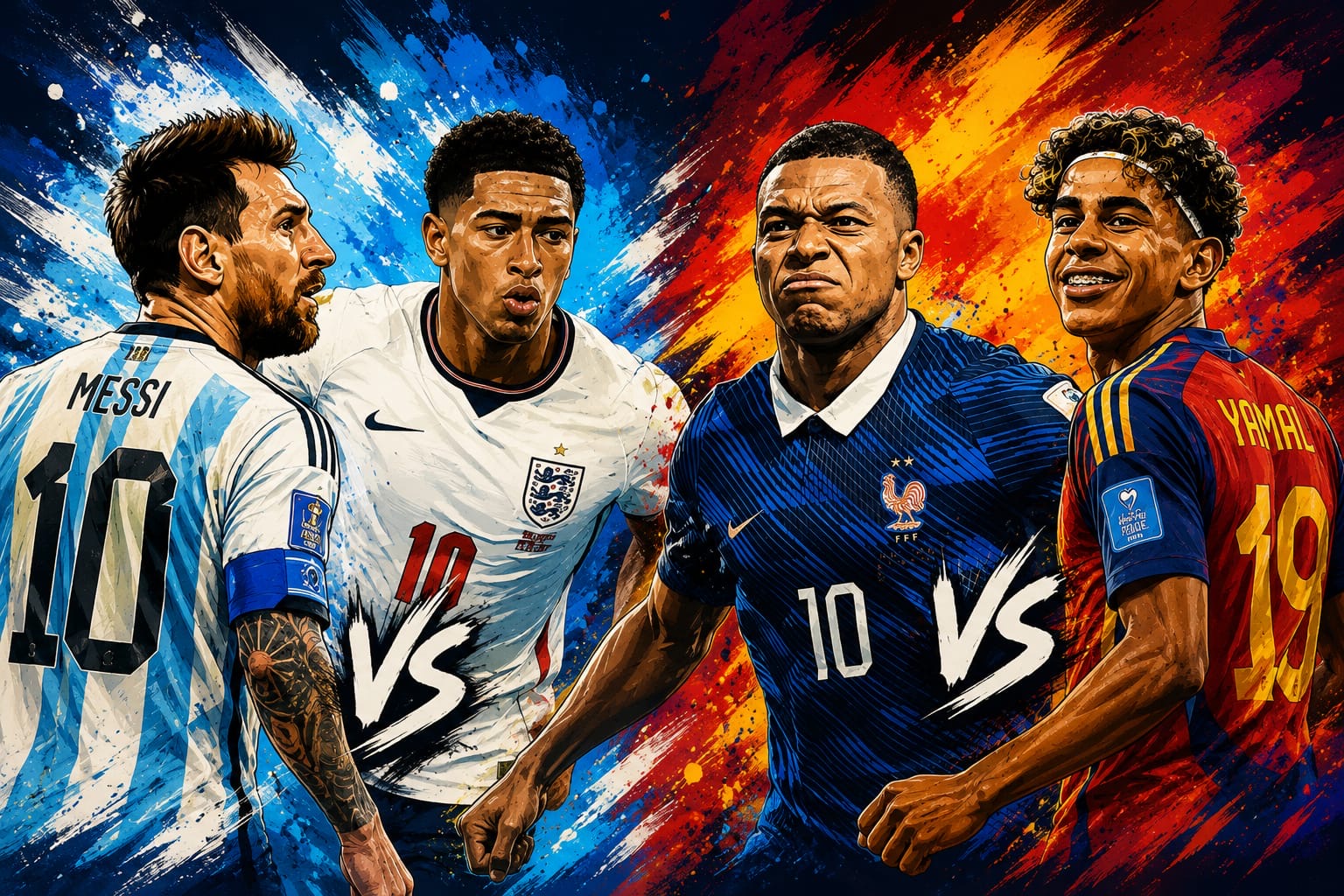 Copa do Mundo 2026: semifinais entre campeãs prometem dois jogaços e podem definir a melhor final do século