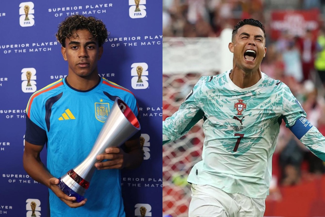 Copa do Mundo 2026: Portugal e Espanha avançam e Lamine Yamal e CR7 vão se enfrentar em duelo histórico nas oitavas