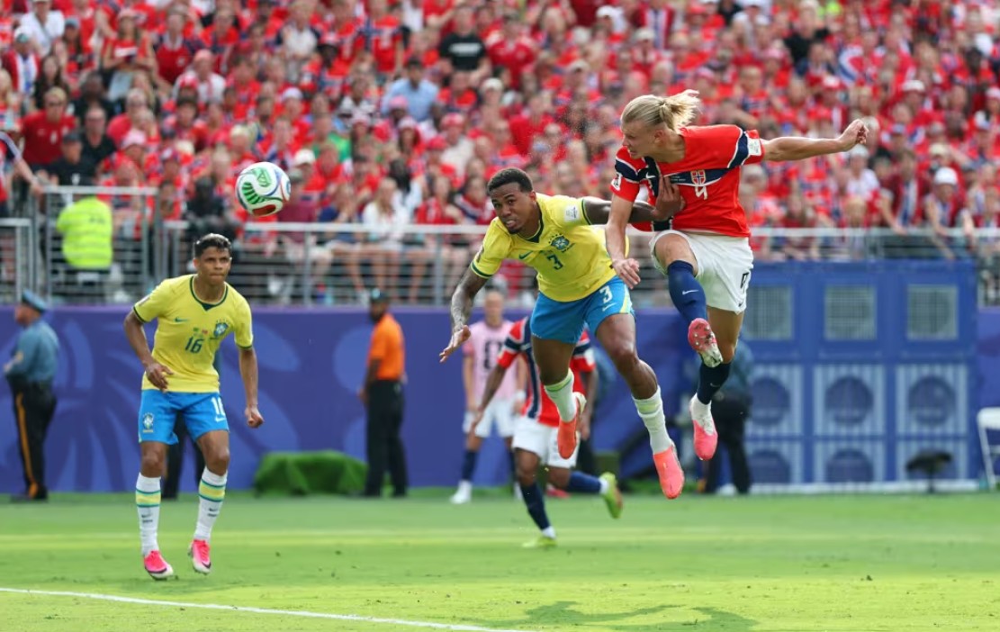 Copa do Mundo 2026: Brasil é eliminado pela Noruega com dois gols de Haaland e continua sem vencer o time dos Vikings