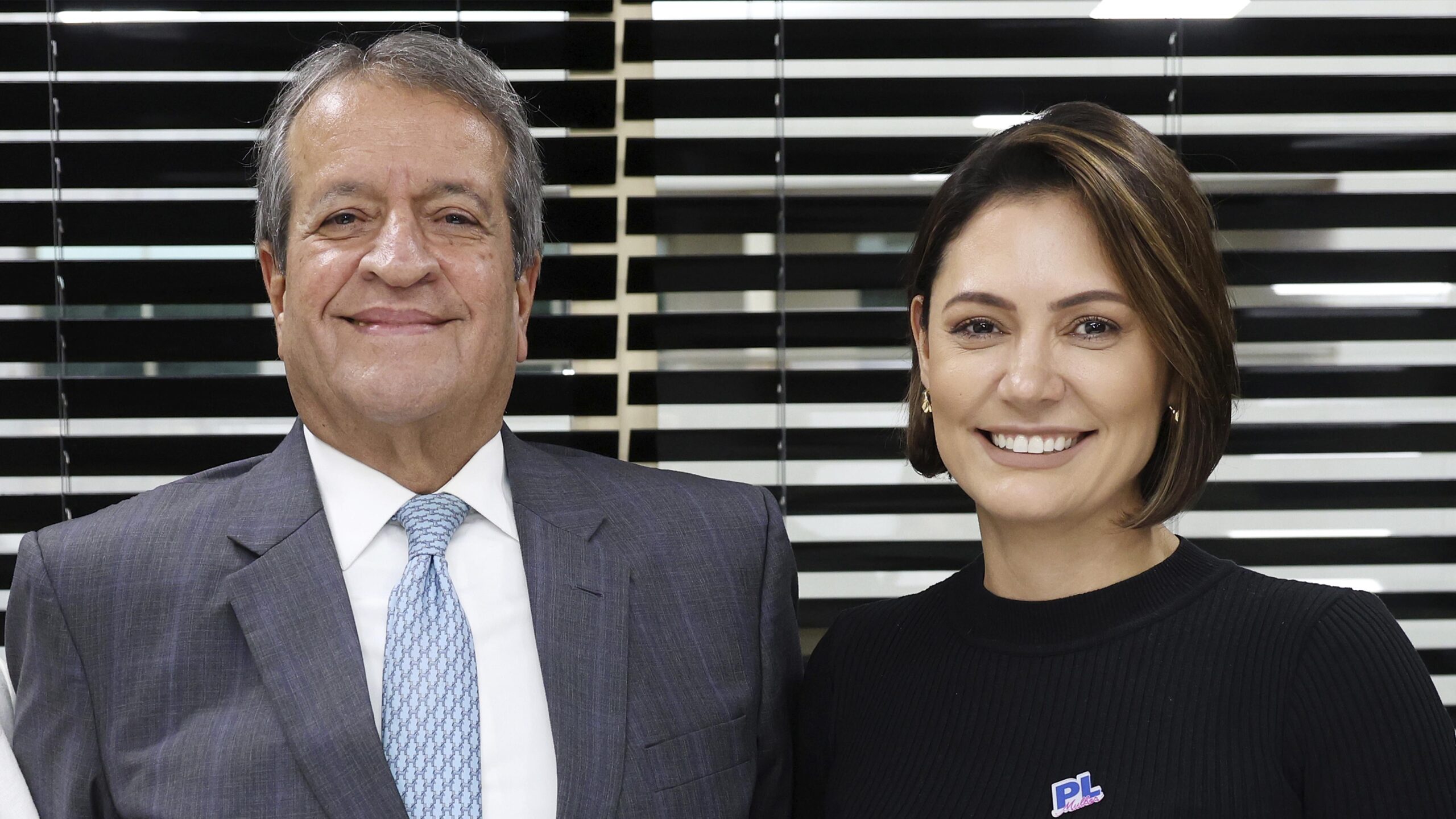 Valdemar afirma que Michelle será candidata ao Senado e subirá no palanque de Flávio Bolsonaro no DF