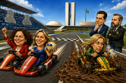 Sem Michelle e Ibaneis na disputa ao Senado, Bia Kicis não decola e MDB e União Brasil podem entrar na briga