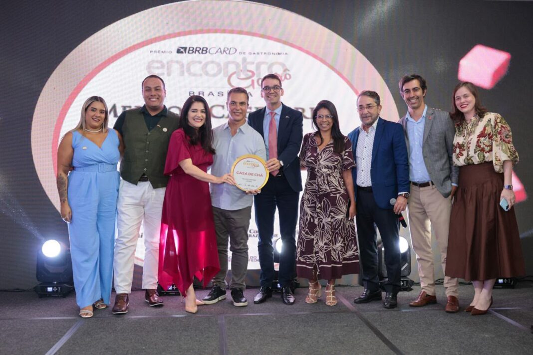 Casa de Chá Senac é eleita melhor cafeteria de Brasília no Prêmio Encontro Gastrô 2026