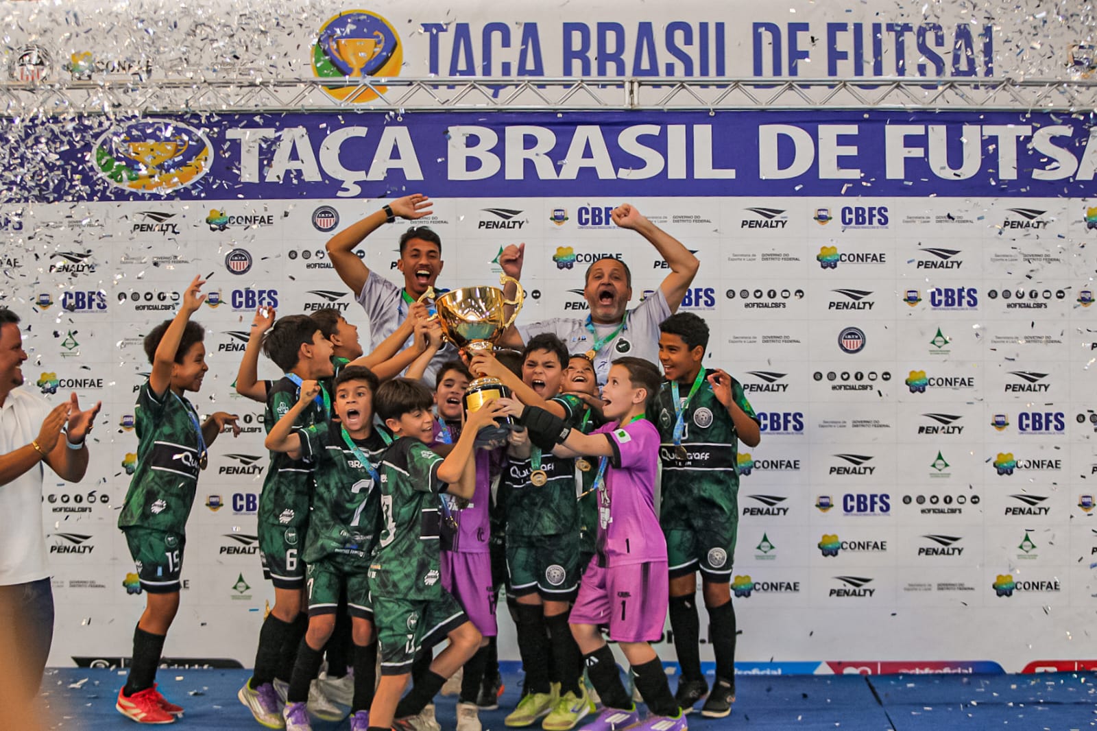 Nova Geração/DF conquista a Taça Brasil de Futsal Sub-9