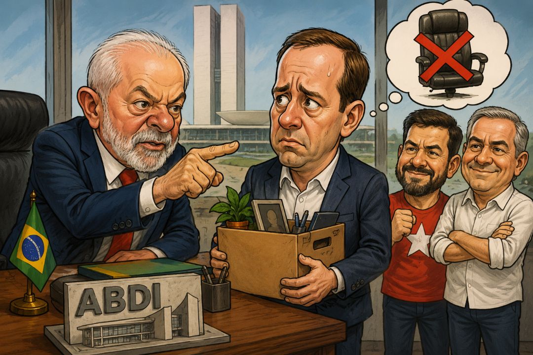 Lula enquadra Cappelli: ou desiste do GDF ou perde a “boquinha” na ABDI