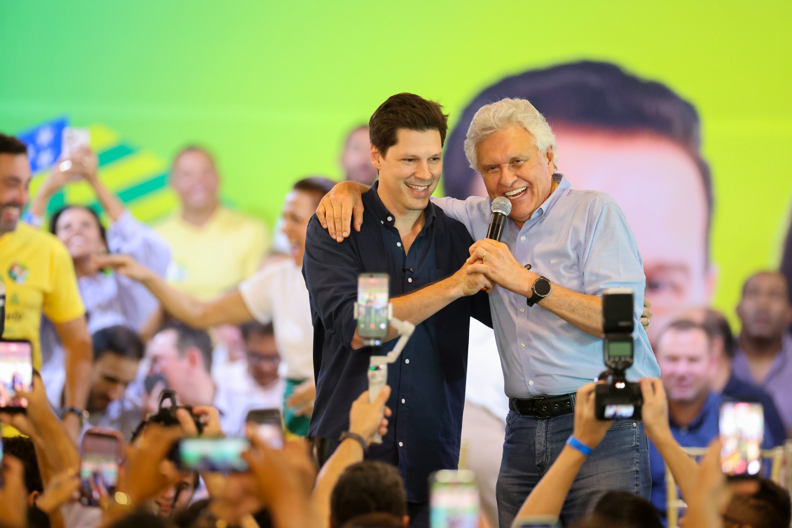 Caiado reforça escolha de Daniel Vilela para Goiás “continuar com o melhor governo do Brasil”