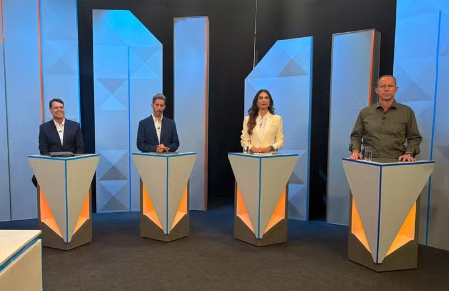 Sem Celina, debate da Globo tem baixa audiência e escancara despreparo dos adversários