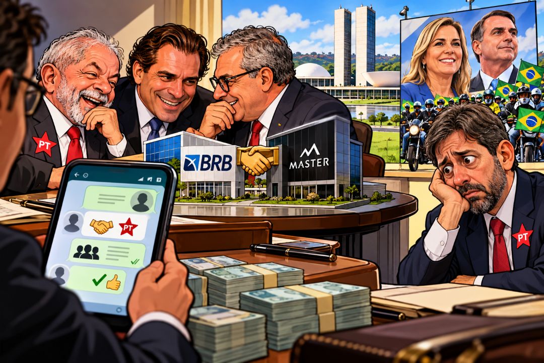 Mensagens entre Vorcaro e advogado apontam apoio de Lula e do PT à operação entre BRB e Master