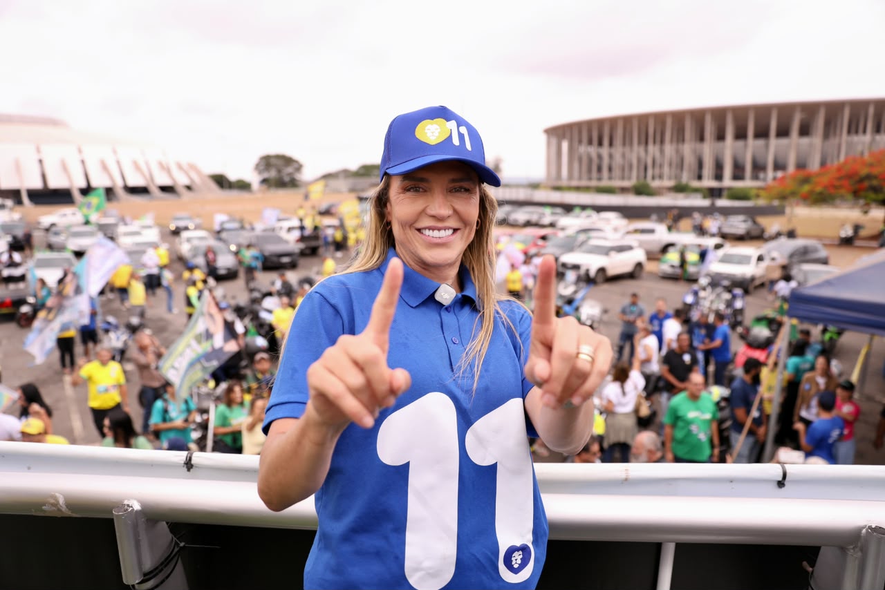 Celina Leão chega à reta final com 55% dos votos válidos e pode ser a 1ª governadora eleita do DF 