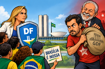 Eleitor do DF não vai deixar que o nosso quadradinho se transforme no quintal de Lula, como quer Leandro Grass