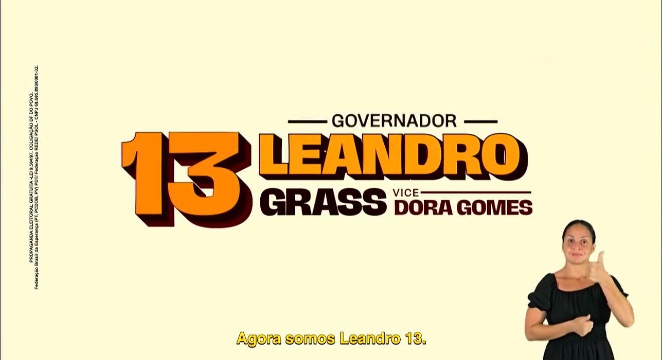 Grass rejeita vermelho do PT em material de campanha