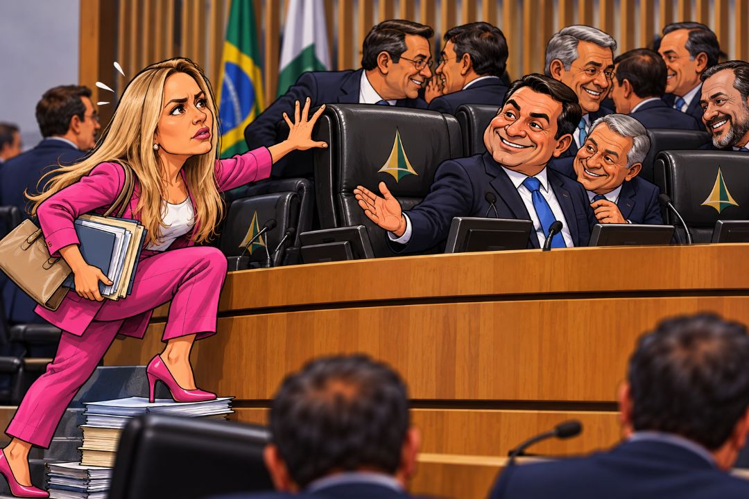 Renata D’Aguiar corre risco de ficar fora da Mesa Diretora e das comissões da CLDF
